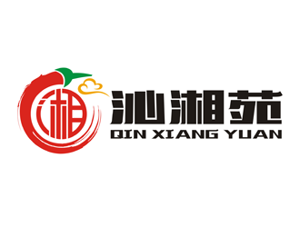 沁湘苑湘菜馆logo方案12