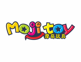 Moji toy 义乌摩奇玩具公司logo方案3