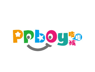 皮皮孩 ppb0y童鞋童装商标设计方案10