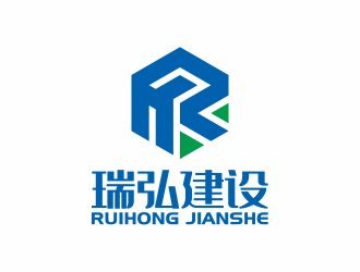 瑞弘建设logo设计方案10