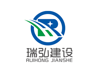 瑞弘建设logo设计方案11