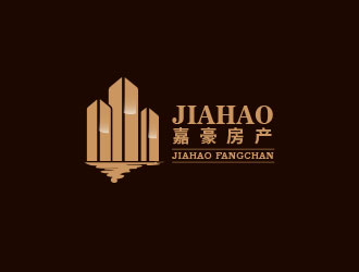 嘉豪房产公司logo方案26