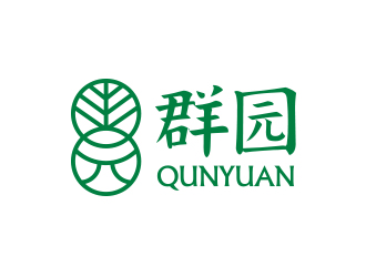 群园实木家具标志设计方案11