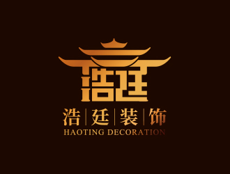 石家庄市浩廷建筑装饰工程有限公司logo方案5