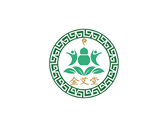 金艾堂logo设计方案5