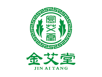 金艾堂logo设计方案6