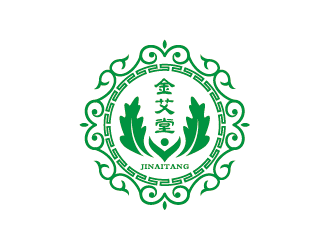 金艾堂logo设计方案17