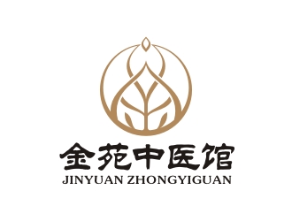 金苑中医馆logo设计